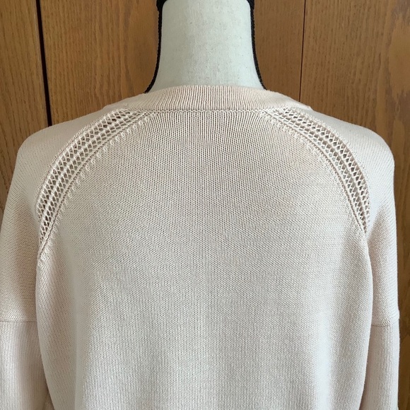 Lululemon Bhakti Reality Short Sleeve Sweater Sz-4 - Picture 4 of 7